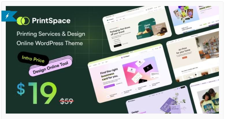 PrintSpace WordPress Theme Review